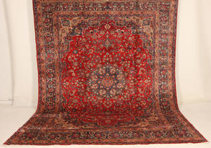Persisk Mashad tæppe, 385x300 cm.