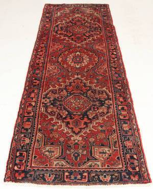 Persisk Ardebil løber, 245x85 cm.