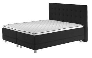 Dobbelt fjedrende box seng med gavl