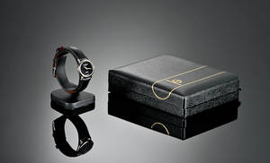 Vintage Baume  Mercier, damearmbåndsur i 18 karat hvidguld