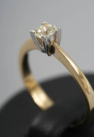 Diamantring ca. 0,27 ct