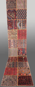 Matta, patchwork, 409 x 84 cm