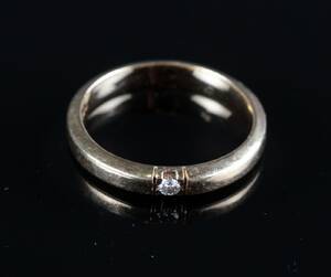 Brillantring - ca. 0.04 ct.