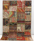 Patchwork, carpetkelim, handsydd