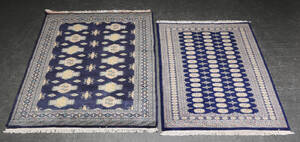 To pakistanske tæpper, 226x156 og 214x140 2