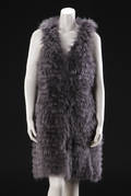 Fur Living. Vest af raccon. Str. SM 