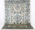 Persisk handknuten matta ljus Kashan 365x260 cm