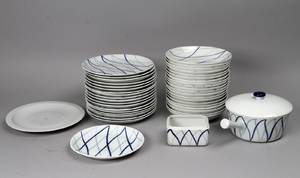 Lyngby PorcelænDanild. Harlekin service 41