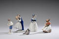 Fem figurer af porcelæn 5