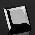 Uindfattet behandlet sort diamant ca 6.75 ct.