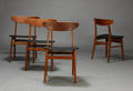Dansk møbelproducent, spisestole, teaktræ, 1960erne 4