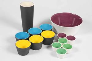 Keramiksæt fra Louise Kragh 12