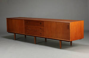 Dansk møbelproducent, Lav skænk, 1960erne, teaktræ