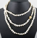 1 strand cultured fresh water pearl necklace