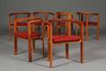 Niels Jørgen Haugesen. String chair. Seks stole 6
