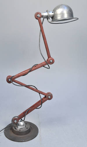 Jean Louis Domecq. Jieldé Lyon. Gulvlampe  