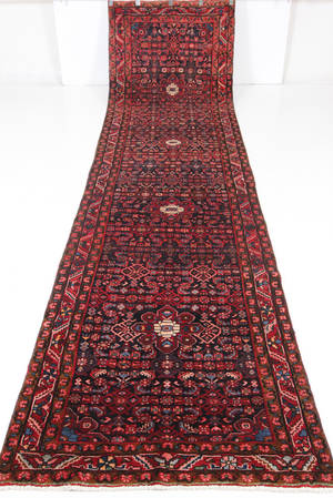 Persisk matta. Hamedan 430x105 cm.