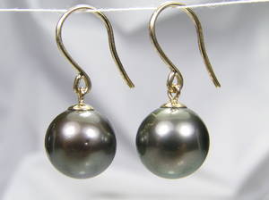 Tahitiperl-Ohrhänger  2 