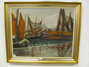 FRITZ KÄRFVE - GRÅVÄDER I VENEDIG 1922 74 X 59