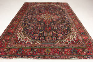 Persisk Tabriz tæppe, 340x240 cm.
