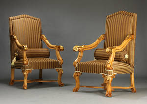 Par armstole, bøgetræ 2