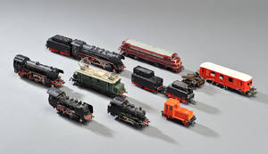 En samling lokomotiver, Märklin m.m. 11
