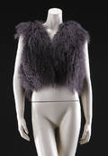 Fur Living. Vest af tibetansk lammepels. One size