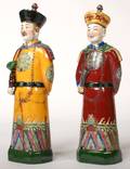 To kinesiske figurer af porcelæn 2