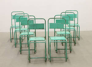 Stolar, 8 st, industridesign. 8