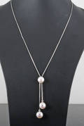 Cultured fresh water pearl necklace