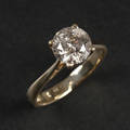 Solitairering. Ca. 1.52 ct