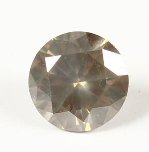 Uindfattet brillant. Ca. 1.10 ct