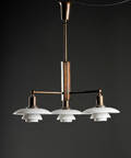 Poul Henningsen. PH 21stammekrone af bruneret messing.
