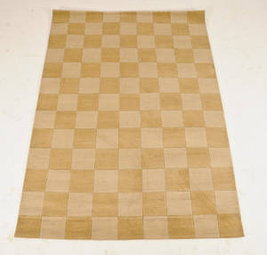 Modern art  håndknyttet tæppe, 140x202 cm.