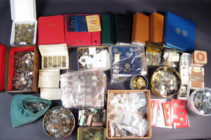 Danmark  Skandinavien  Hele verden mønter diverse