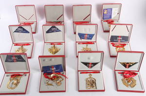 Georg Jensen. Samling julepynt. 12