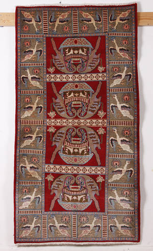 Persisk Kashmar tæppe 195 x 105 cm