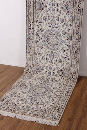 Persisk Nain tæppe 301 x 82 cm