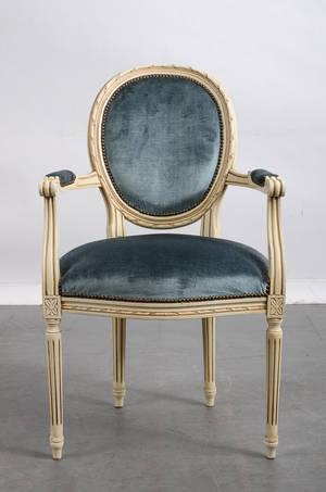 Karmstol, gustaviansk stil