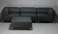 Modulsofa, 3-pers. sofa med chaiselong. Model Ibiza, Udstillingsmodel 