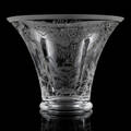 EDWARD HALD. ÅSKVÄDERSSKÅLEN, glas, Orrefors, signerad, 1900-tal.