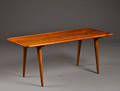 Hans J. WegnerAndreas Tuck. Sofabord af teak og egetræ