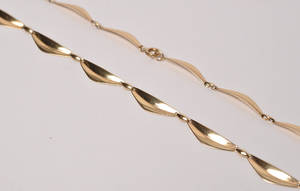 Halskæde af 14 kt. guld