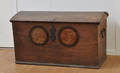 Brudekiste af egetræ, 1700-tallet