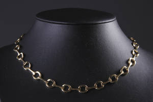 Halscollie i 14 kt guld