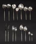 Tias Eckhoff  Georg Jensen. Cypres bestik af sterlingsølv. 61 