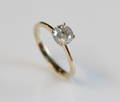 Solitaire ring ca. 1.00 ct.