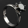 Solitaire ring ca. 3.04 ct.