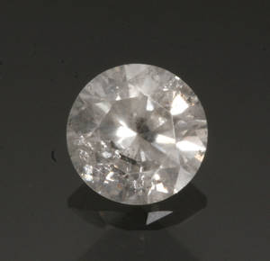 Uindfattet diamant, ca, 0.73 ct