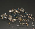 Parti uindfattede diamanter, ca. 3.56 ct